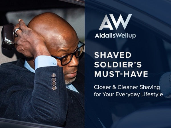 AW men's three-in-one shaver for shaving, shaving and nose hair trimming