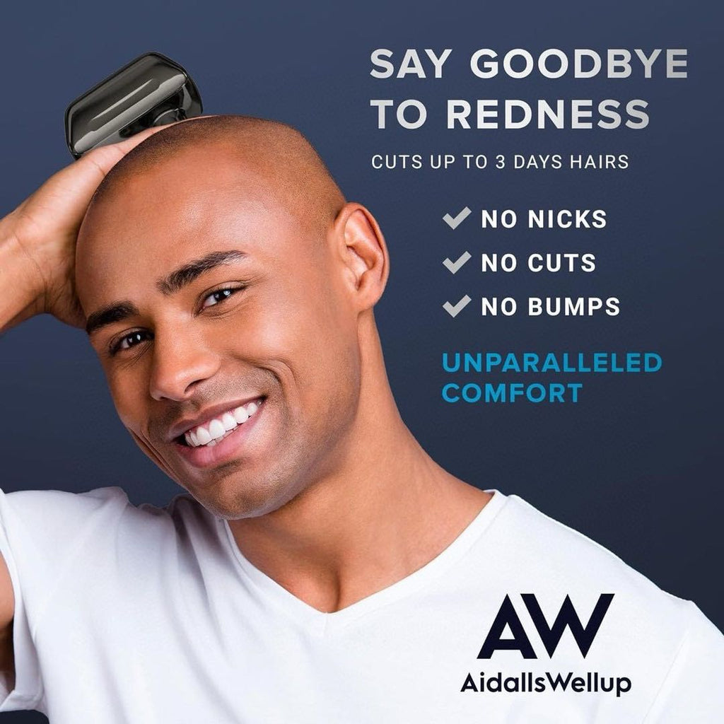 AW men's three-in-one shaver for shaving, shaving and nose hair trimming